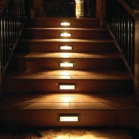 LED Recessed Step Light Elegant - Installed View