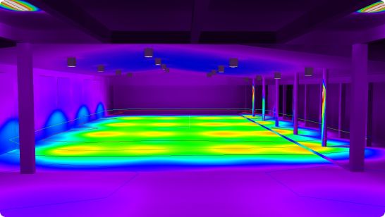 Dialux Lighting Simulation